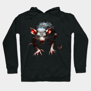 Demonic Horror Rat Hoodie